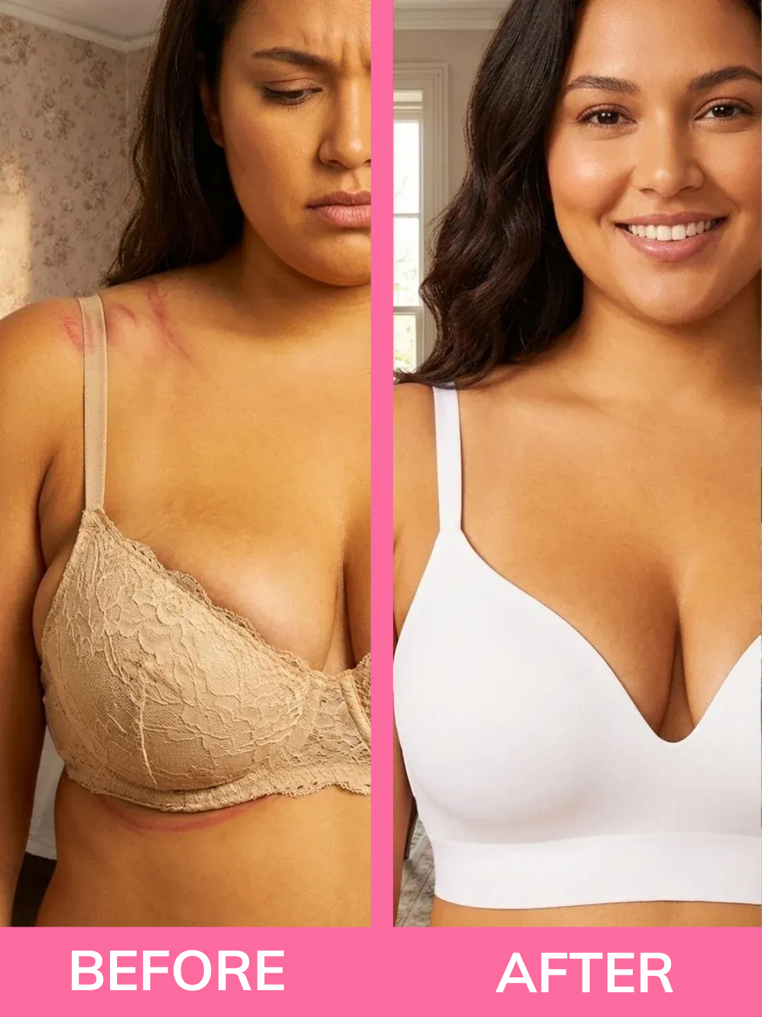 The HOLD™ Lift Bra (Wire-free support for fuller busts)