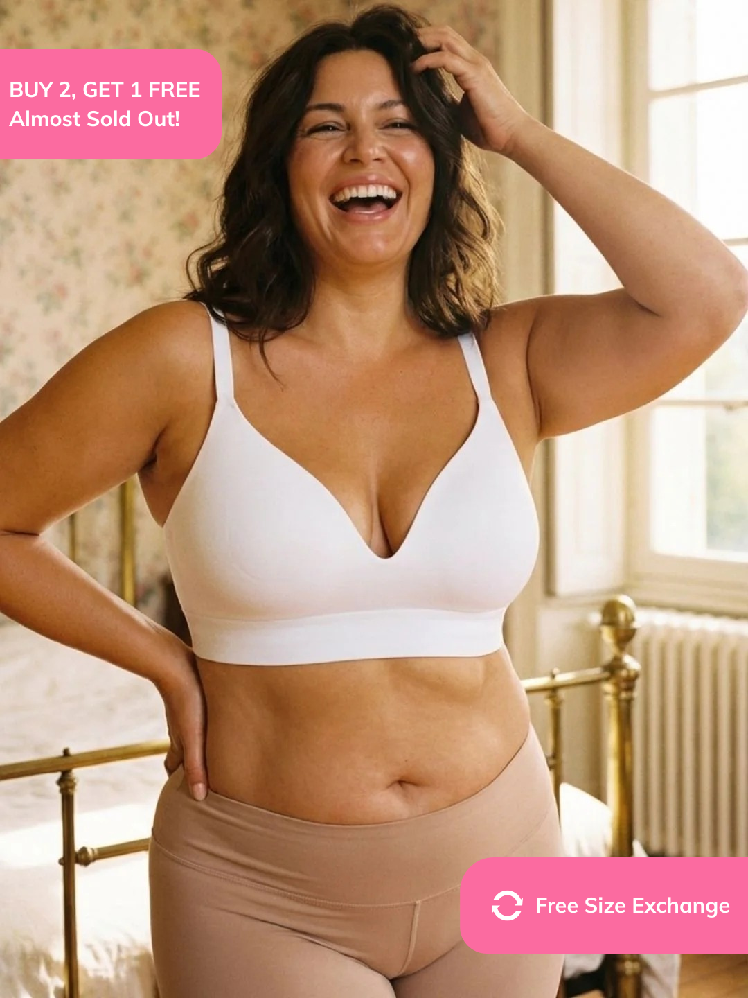 The HOLD™ Lift Bra (Wire-free support for fuller busts)