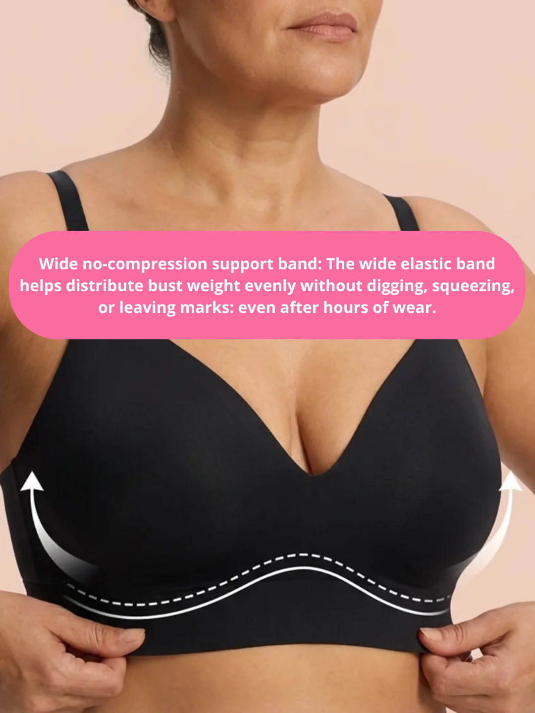 The HOLD™ Lift Bra (Wire-free support for fuller busts)